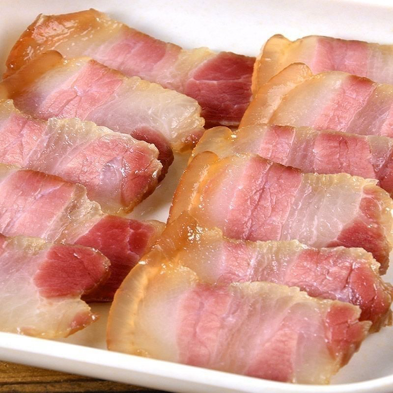 皖南农家特产风干五花肉咸肉腊味食材