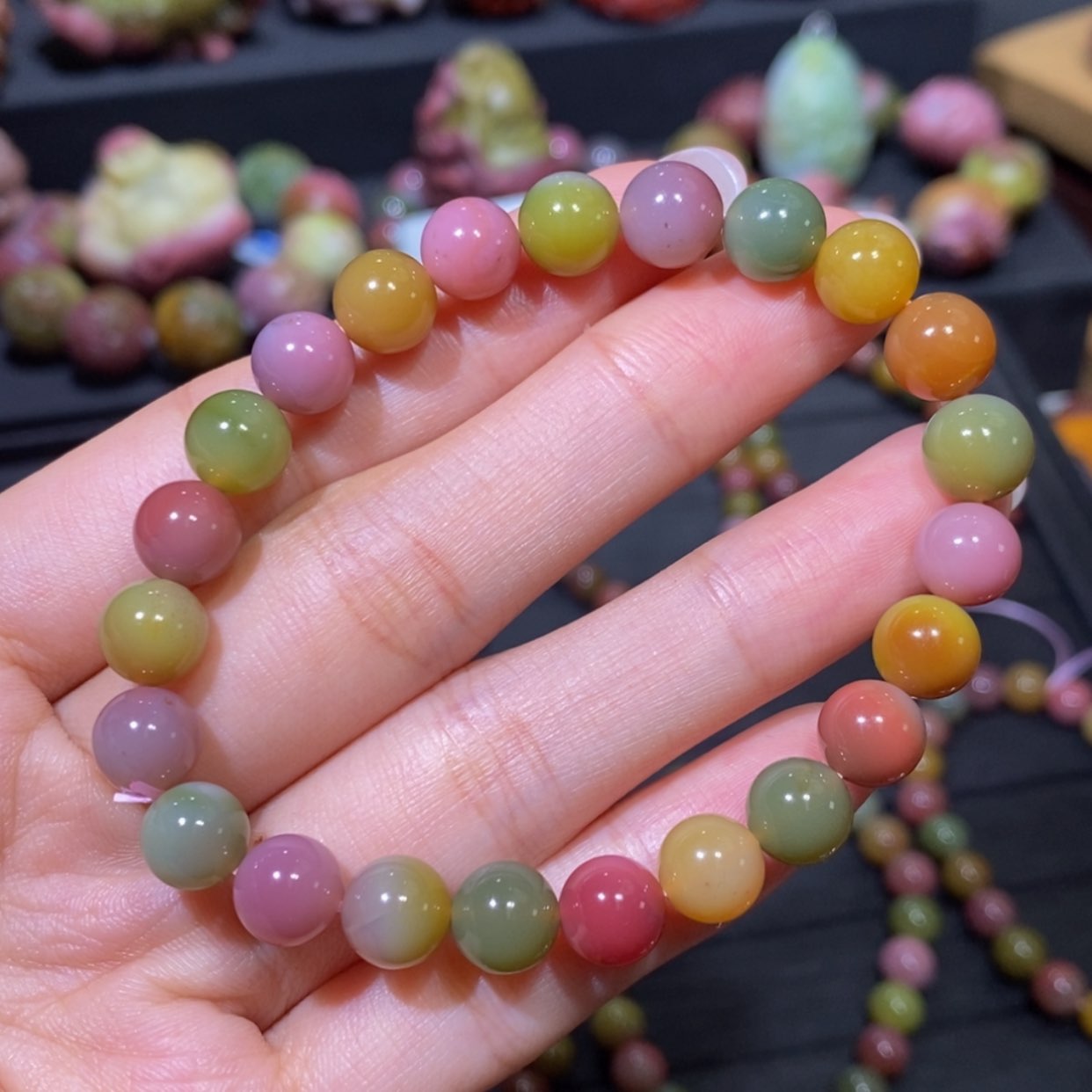 【闪购商品】玛瑙/玉髓手串未镶嵌盐源玛瑙
