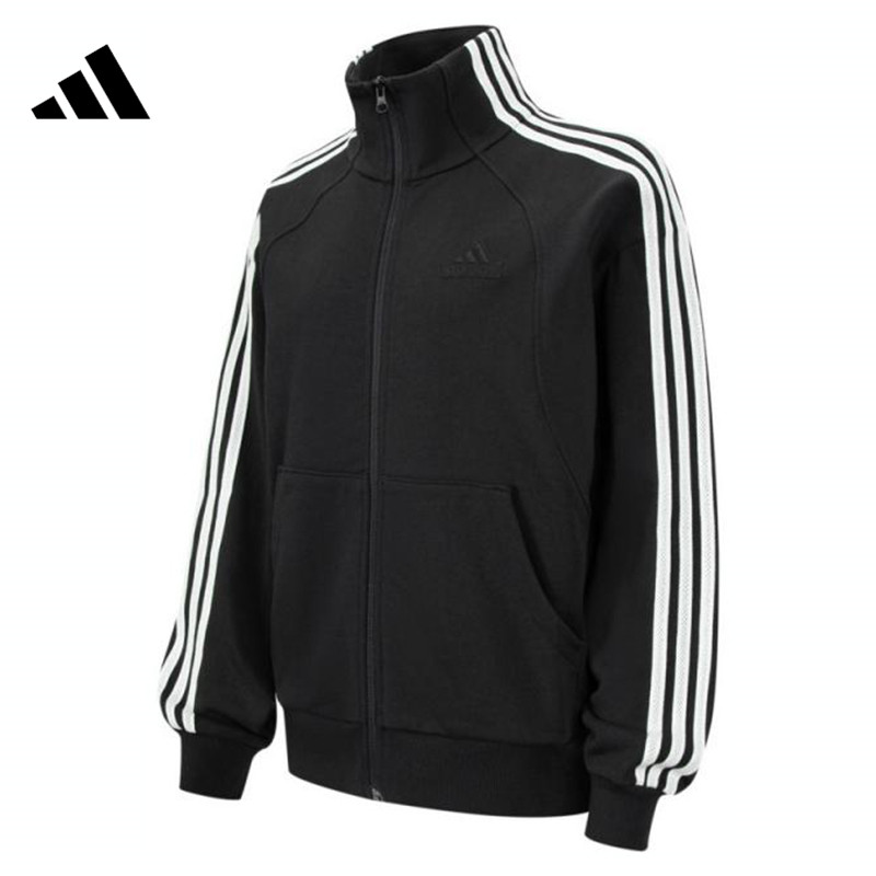 adidas阿迪达斯【吾】女子运动休闲夹克外套JN0759