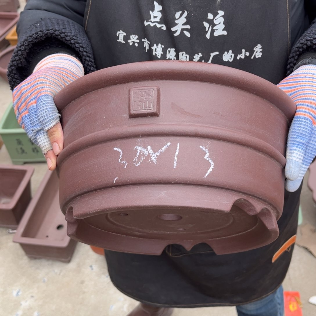 紫砂花盆盆景艺术