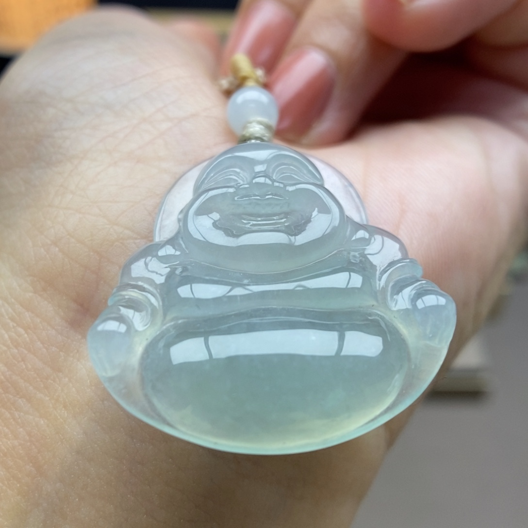 翡翠未镶嵌颈饰吊坠33