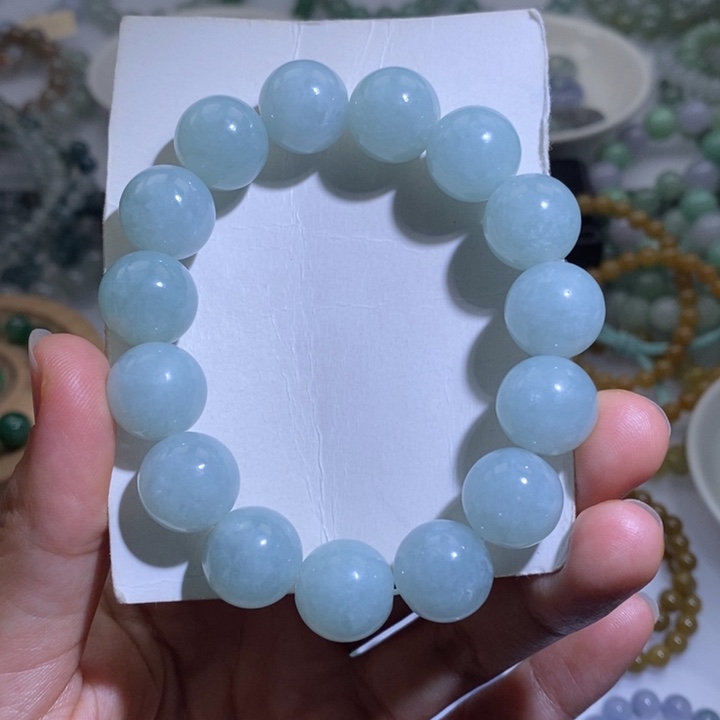 翡翠未镶嵌手链天然翡翠a货