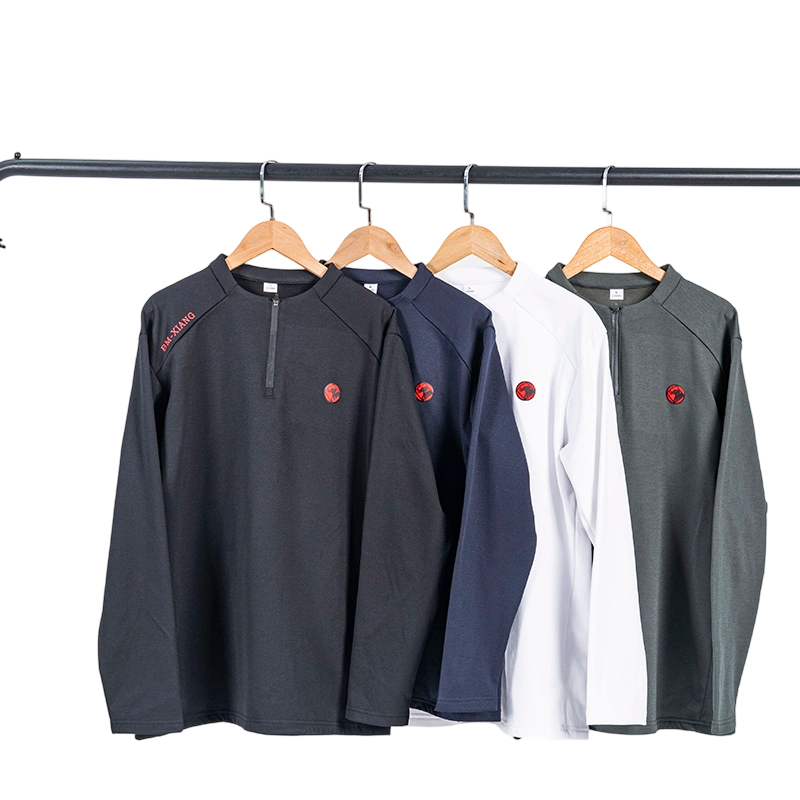 秋冬新款薄绒保暖百搭半拉链卫衣 829