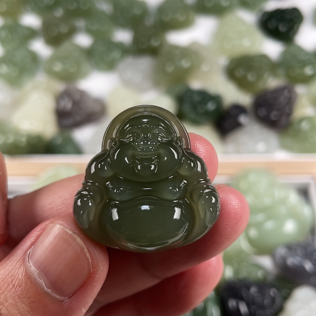 吊坠(不含链)未镶嵌和田玉30