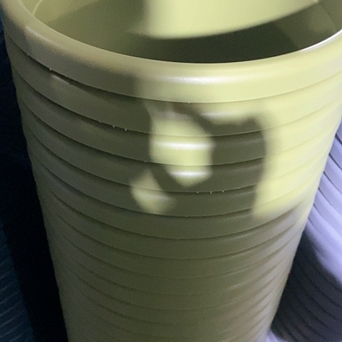 树脂四季4号果绿带托6套