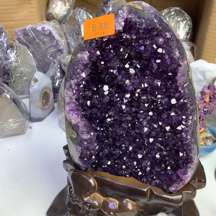 紫晶大型摆件（非配饰）未镶嵌