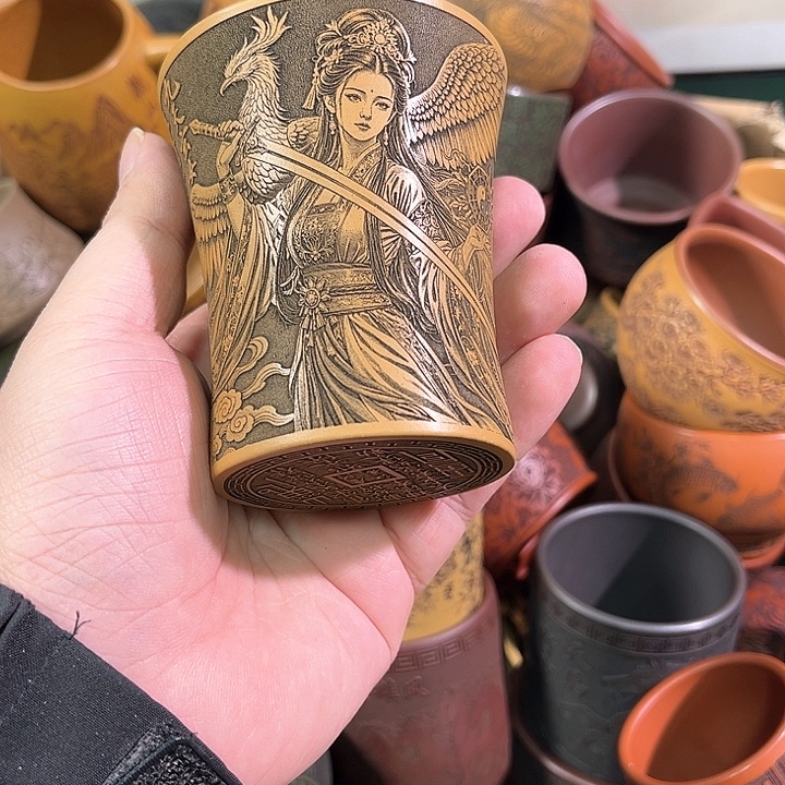 茶杯紫砂全手工紫砂主人杯