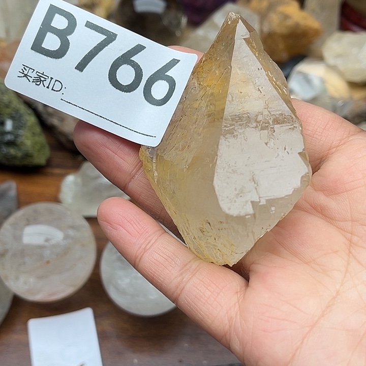 老***六珠宝半成品水晶未镶嵌默认微瑕