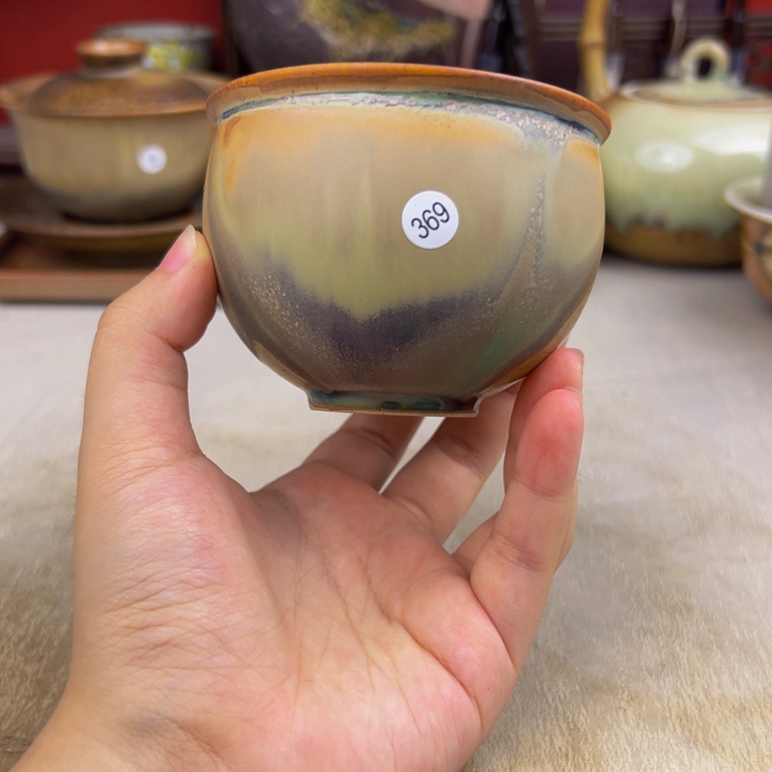 杯纯手工柴烧主人杯
