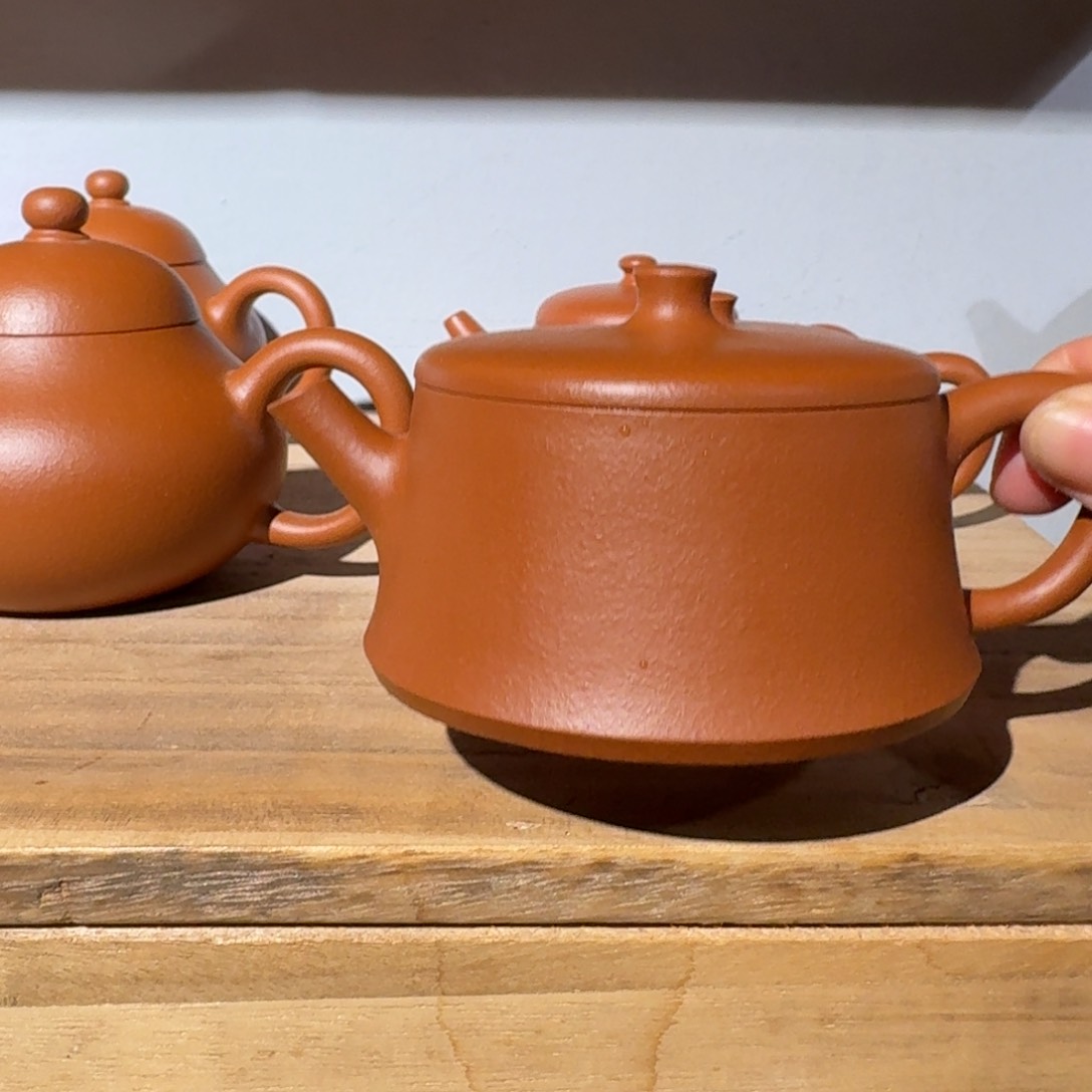 朱泥茶壶120毫升左右