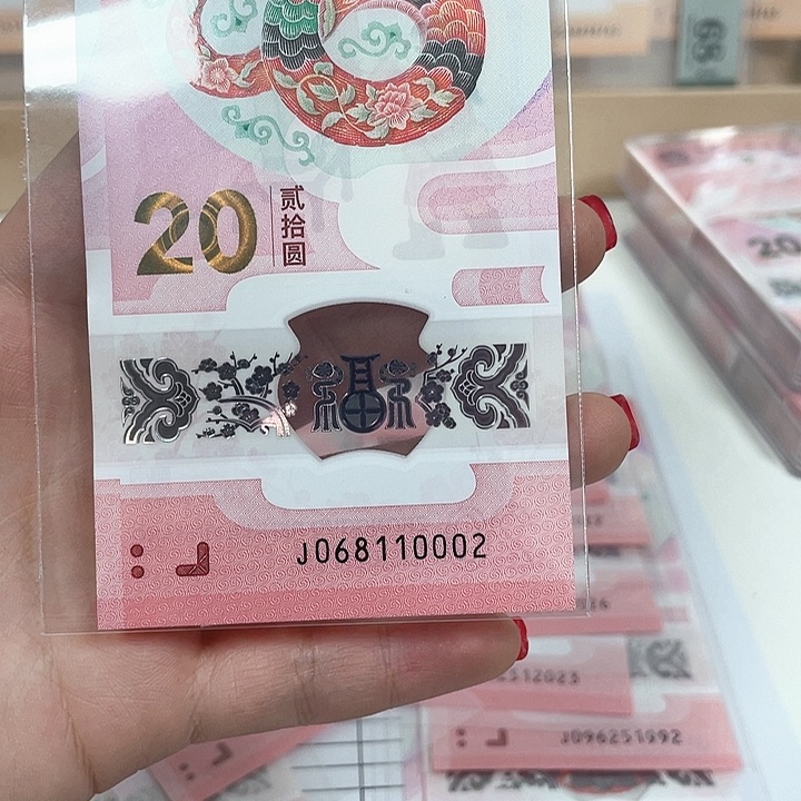 塑料蛇钞尾号0002///////