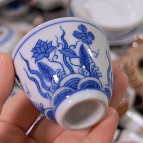 景德镇高温瓷小杯子