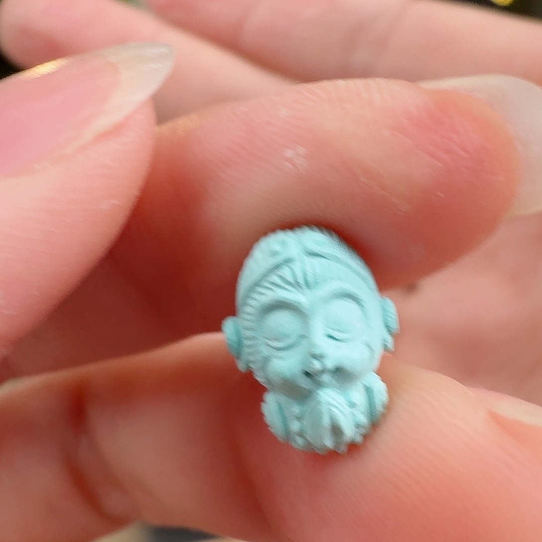 绿松石珠宝奇石未镶嵌