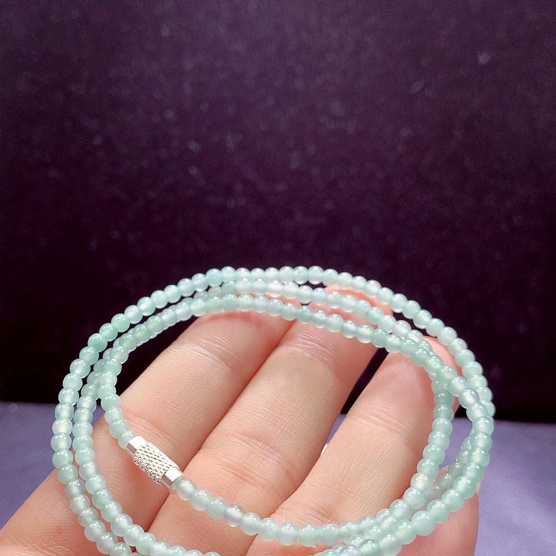 翡翠手链未镶嵌项链