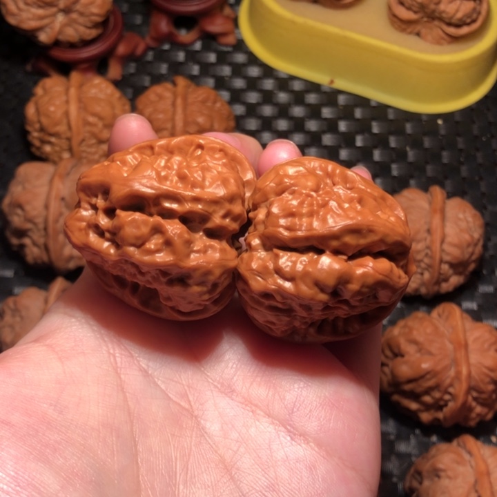 文玩核桃把件40四深开暴力肌肉蛙