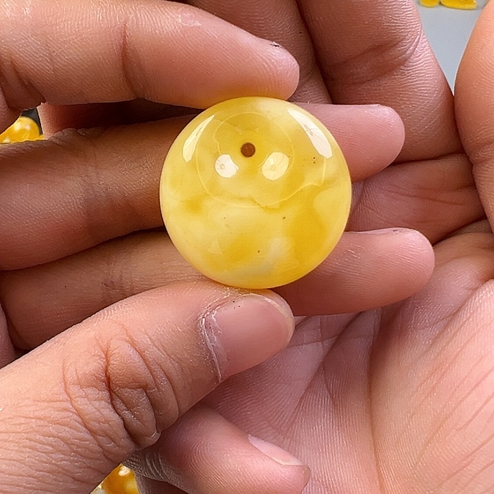 蜜蜡颈饰未镶嵌蜜蜡