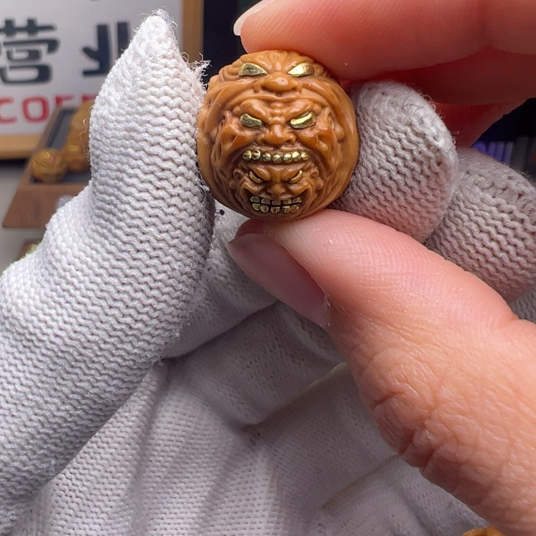 文玩核桃把件镶嵌款套娃17➕尺寸全品有正常封口线