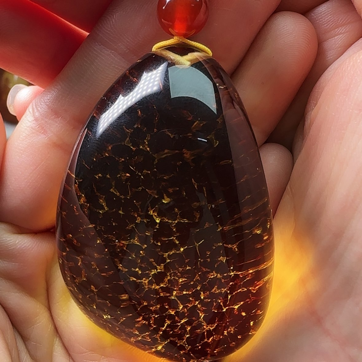 【闪购商品】琥珀颈饰未镶嵌吊坠