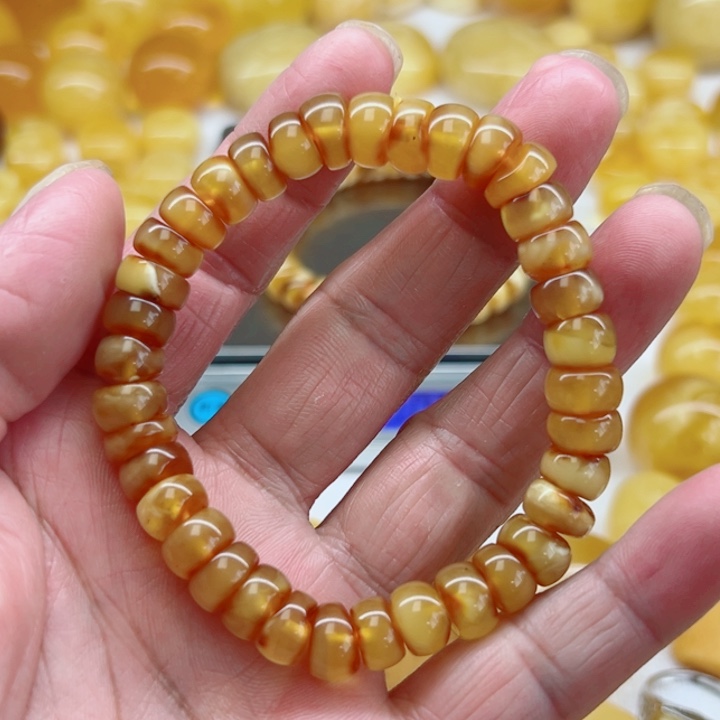 未镶嵌琥珀（矿物珀）裸石