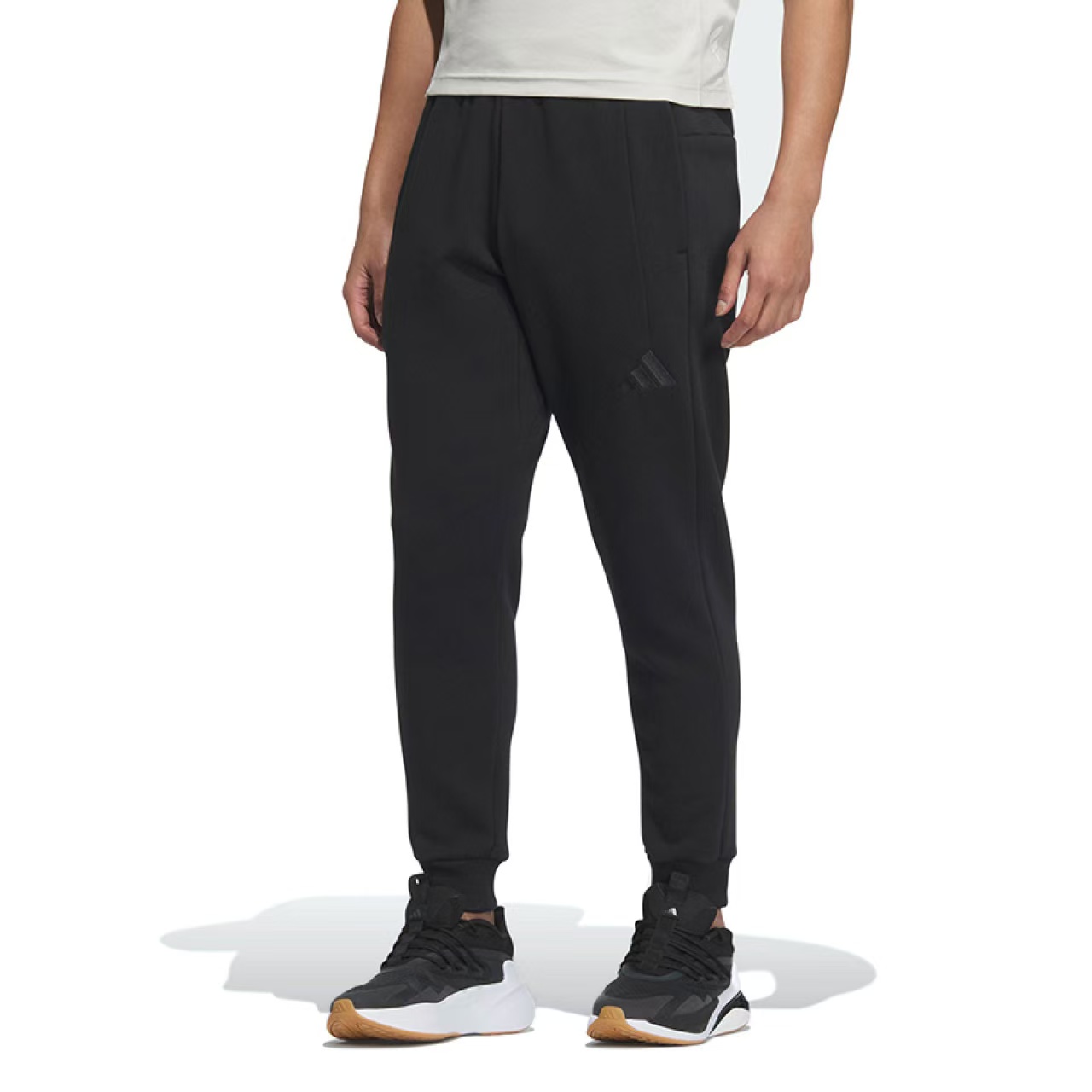 阿迪达斯【未来石AD】男子秋冬季运动舒适百搭款加绒长裤 JY6955