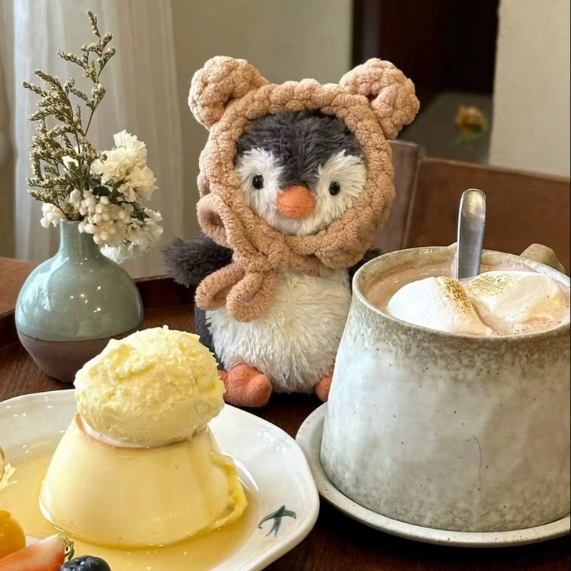 【活动中】英国Jellycat花生企鹅毛绒玩具儿童公仔可爱陪伴毛绒玩偶