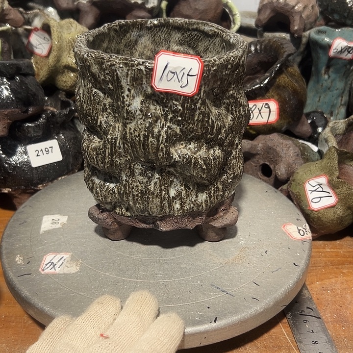 粗陶花盆制作就这样的