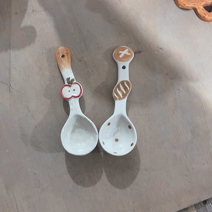 微瑕陶瓷完美主义者勿拍3个面包2个苹果