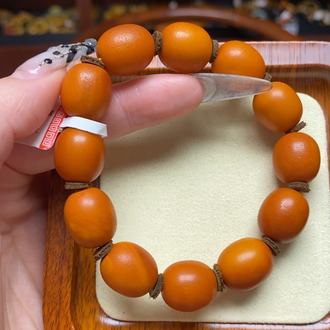 【闪购商品】蜜蜡手链未镶嵌手串