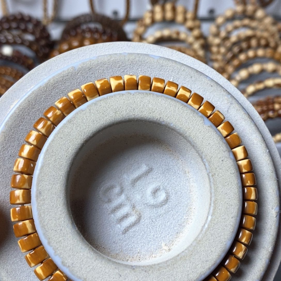 菩提手串/手链森*紫金鼠花皮药片6/4