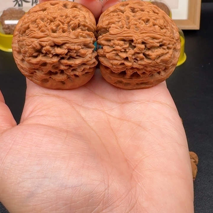 文玩核桃把件南将石44