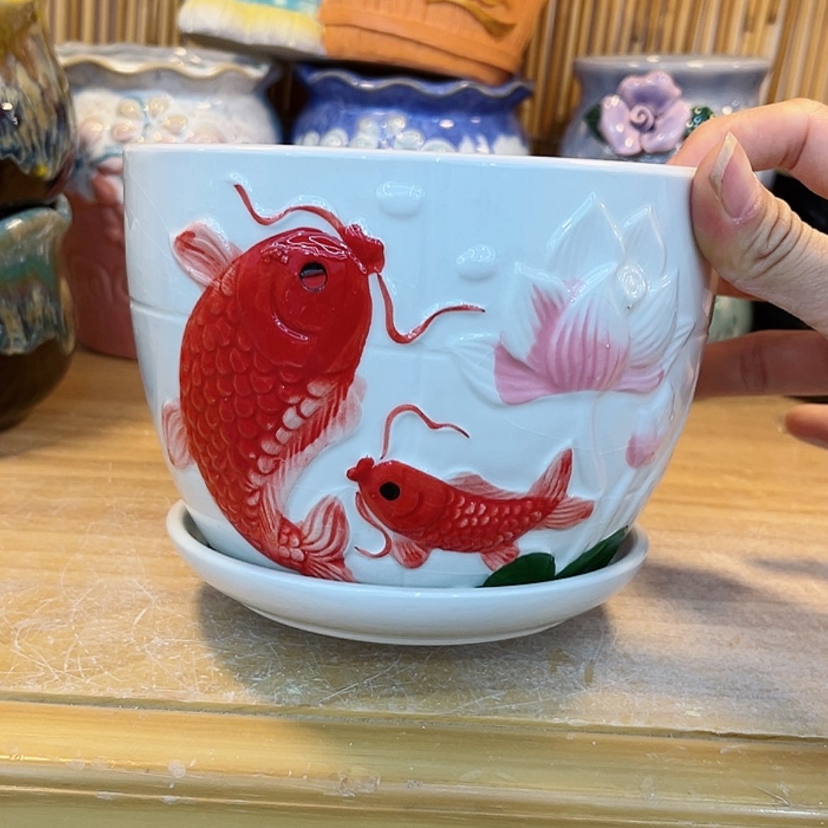 【闪购商品】陶瓷花盆