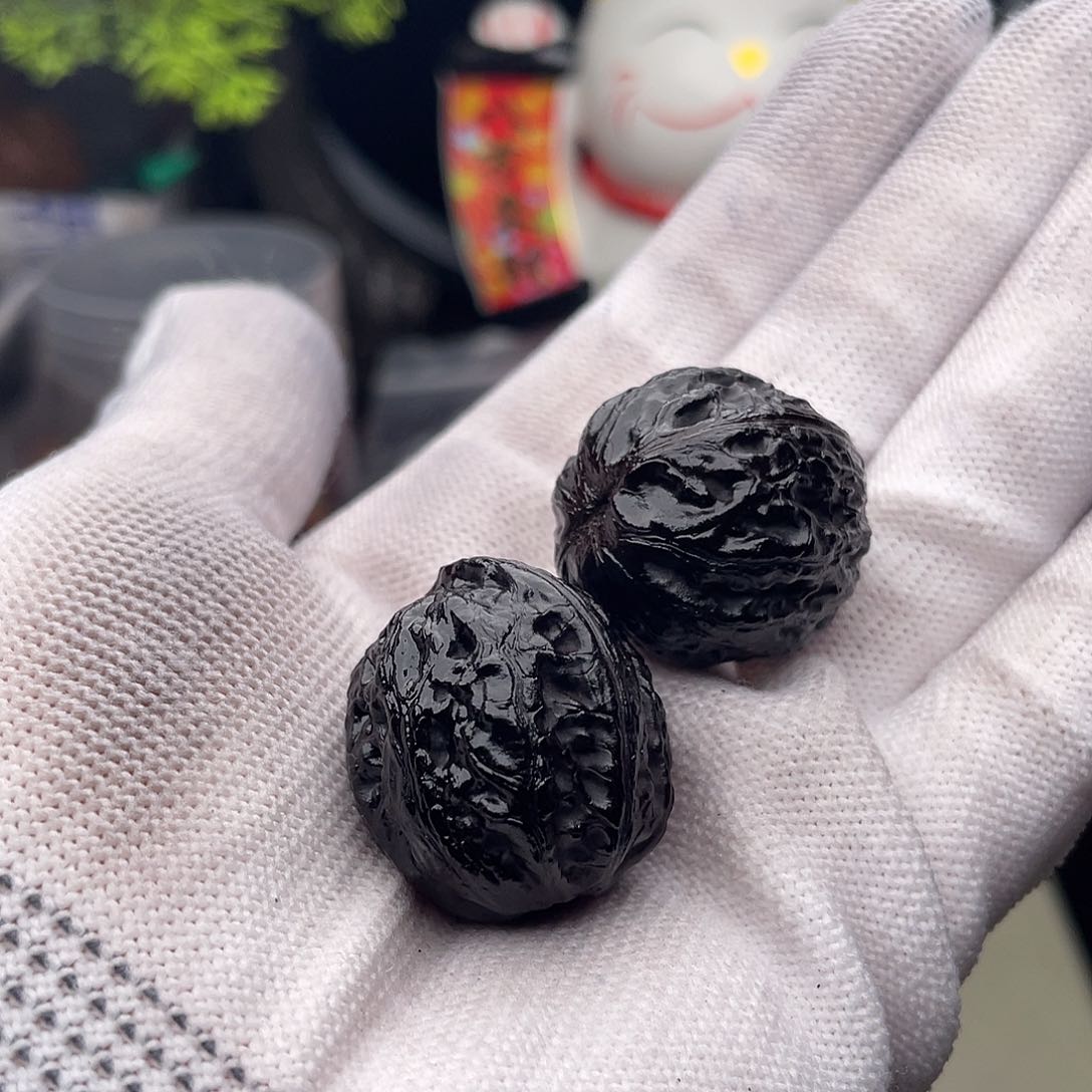 文玩核桃把件小手捻