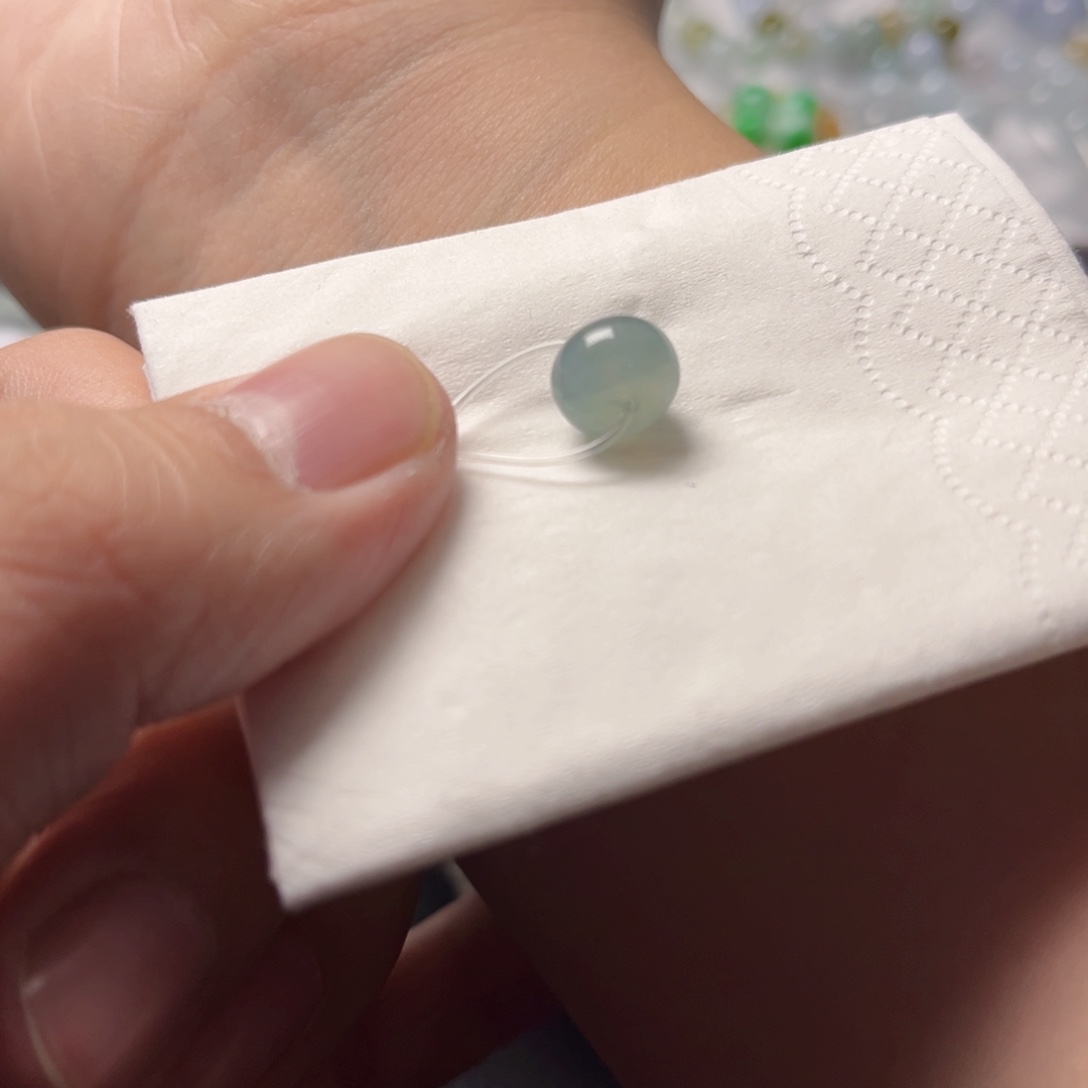 翡翠散珠天然缅甸A货珠子