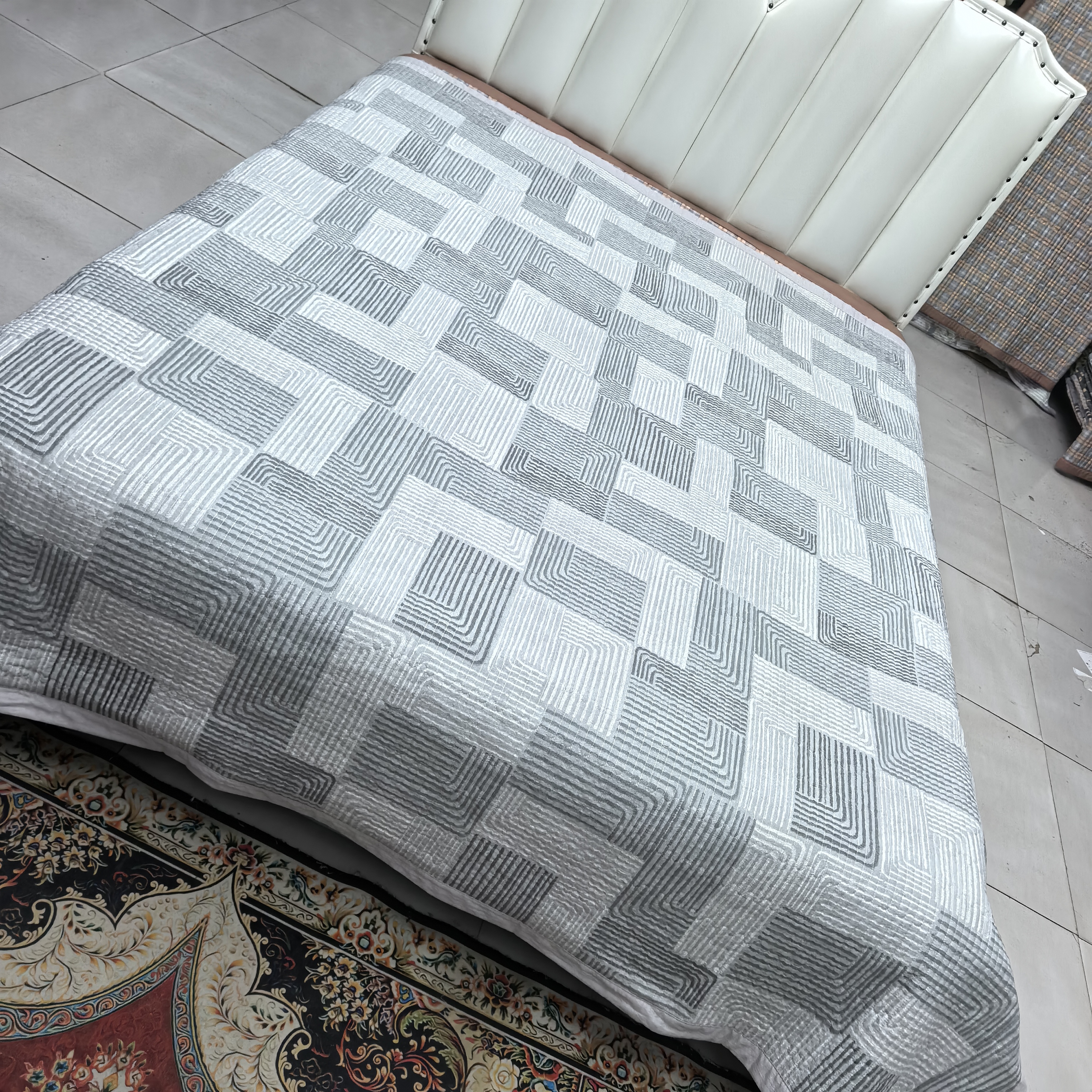 《亚麻灰色记忆》2米✕2.3米