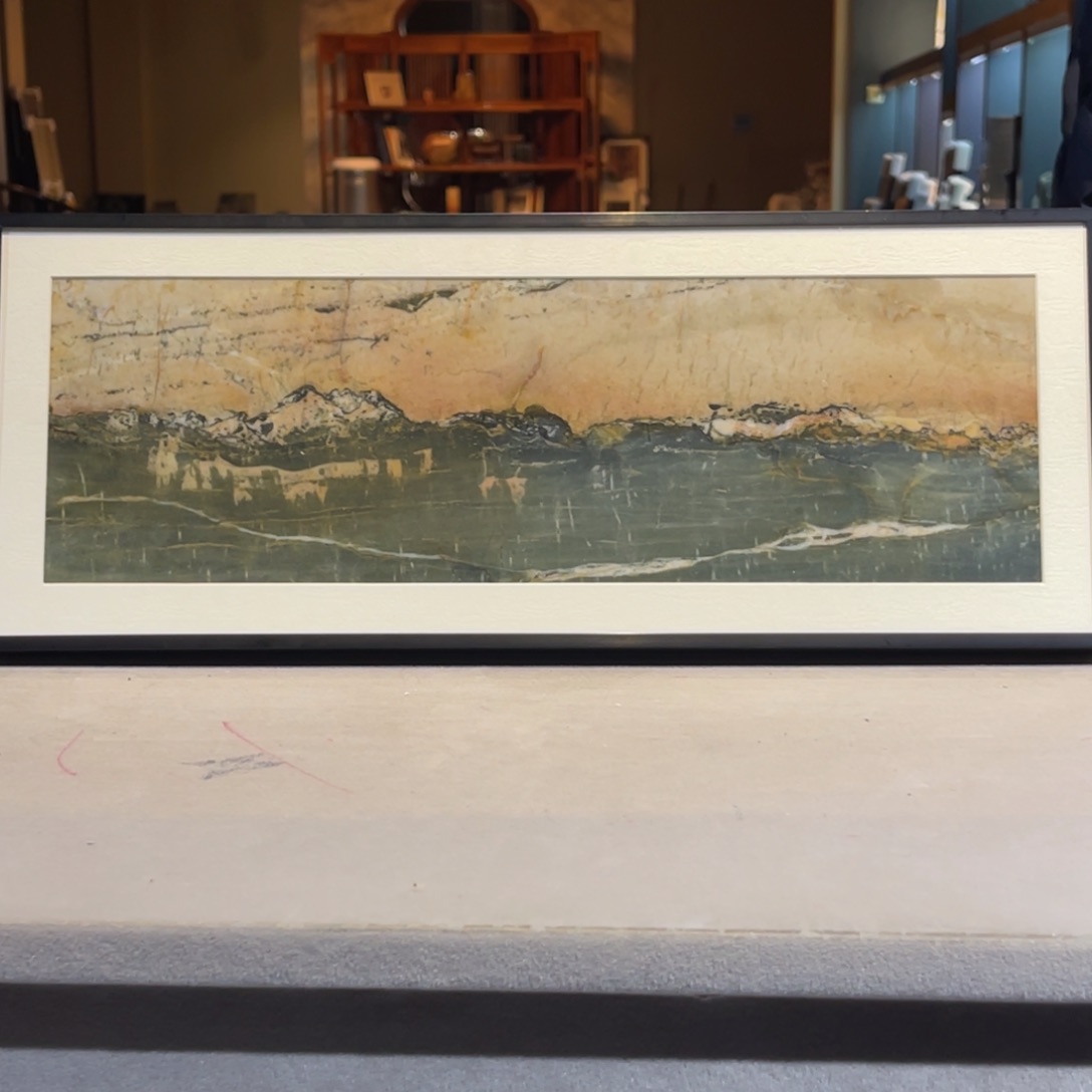 彩石47/19 三峡清江画面石