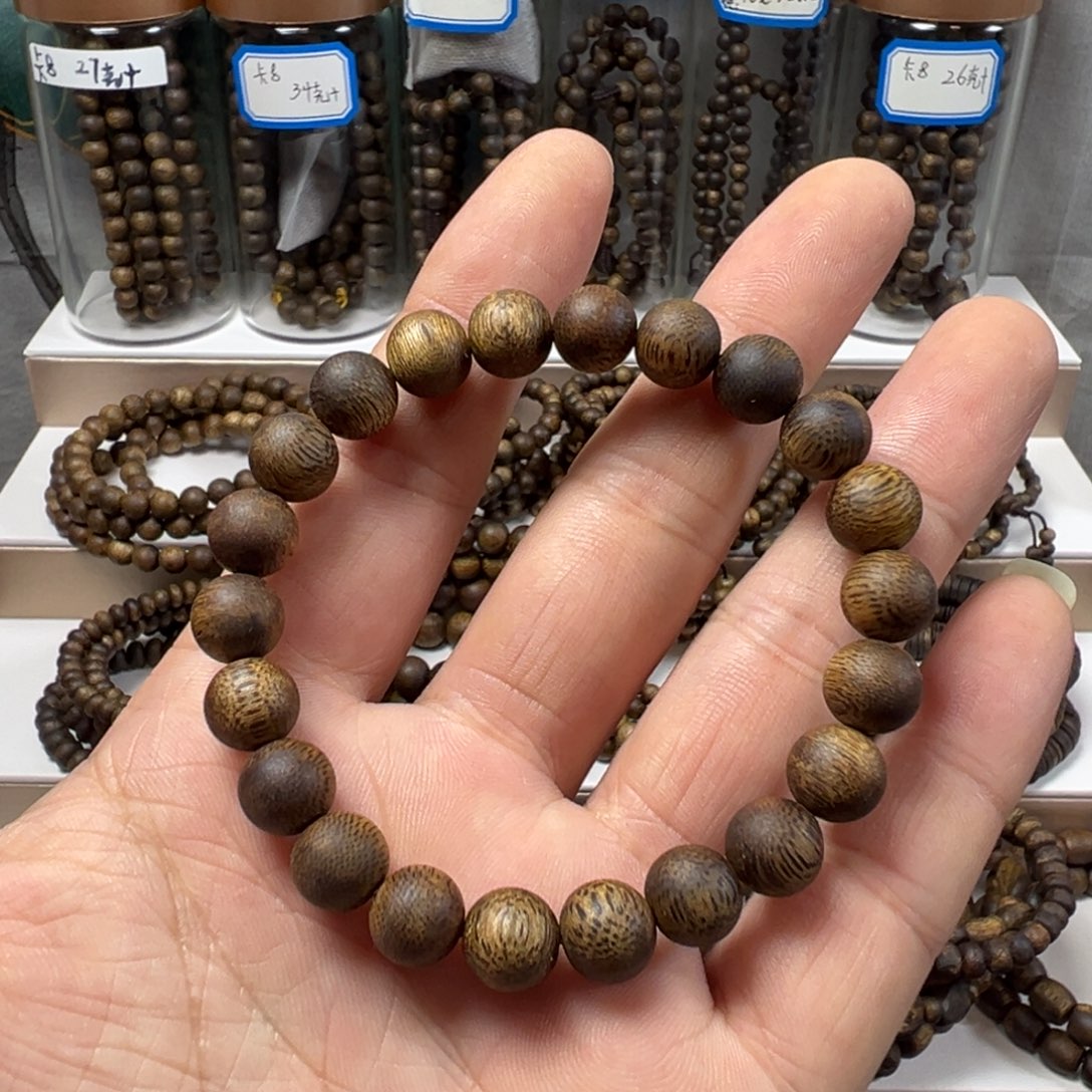 沉香碎屑沉香奇楠沉香卡9单圈