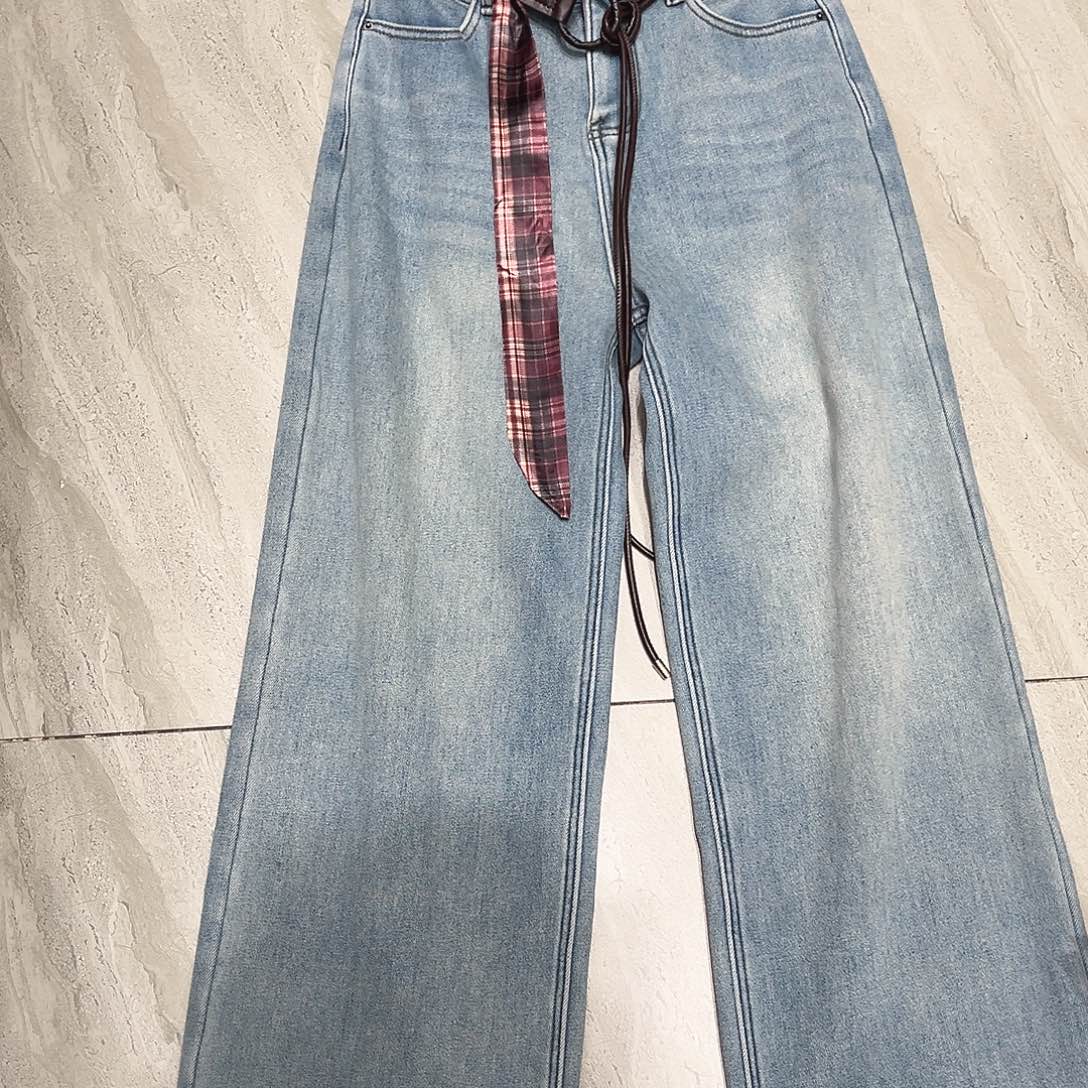 L、XL、2xl码加绒牛仔裤