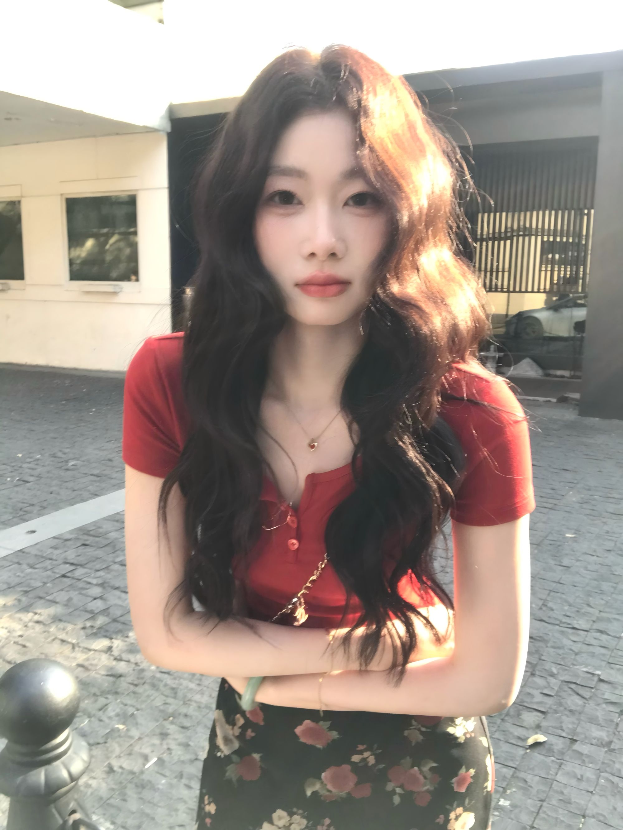 EIA一尧【果冻t】韩系纯欲钓系姐姐显瘦上衣气质多色短袖上衣舒适夏