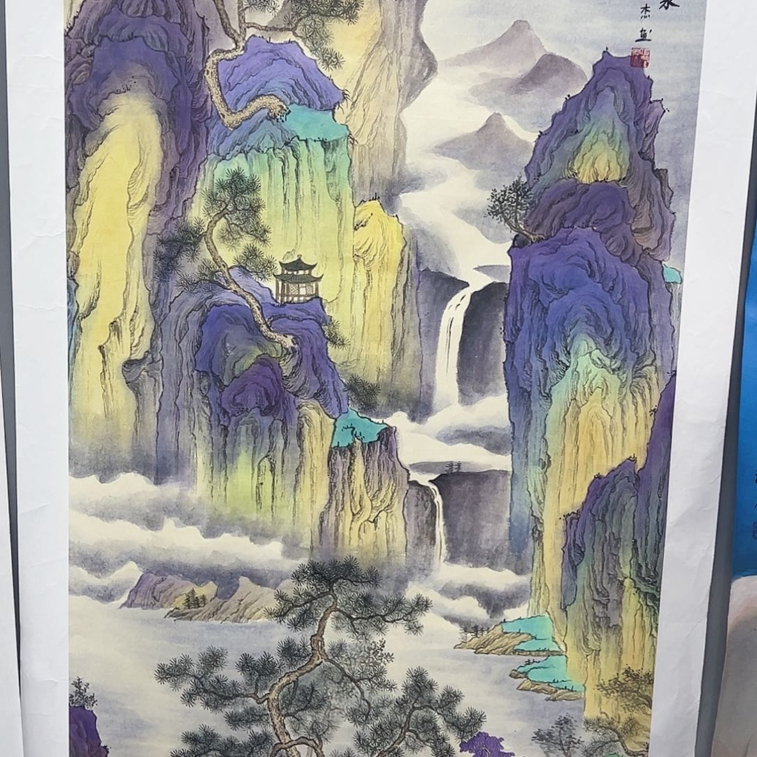 国画事事顺心如意万事如意