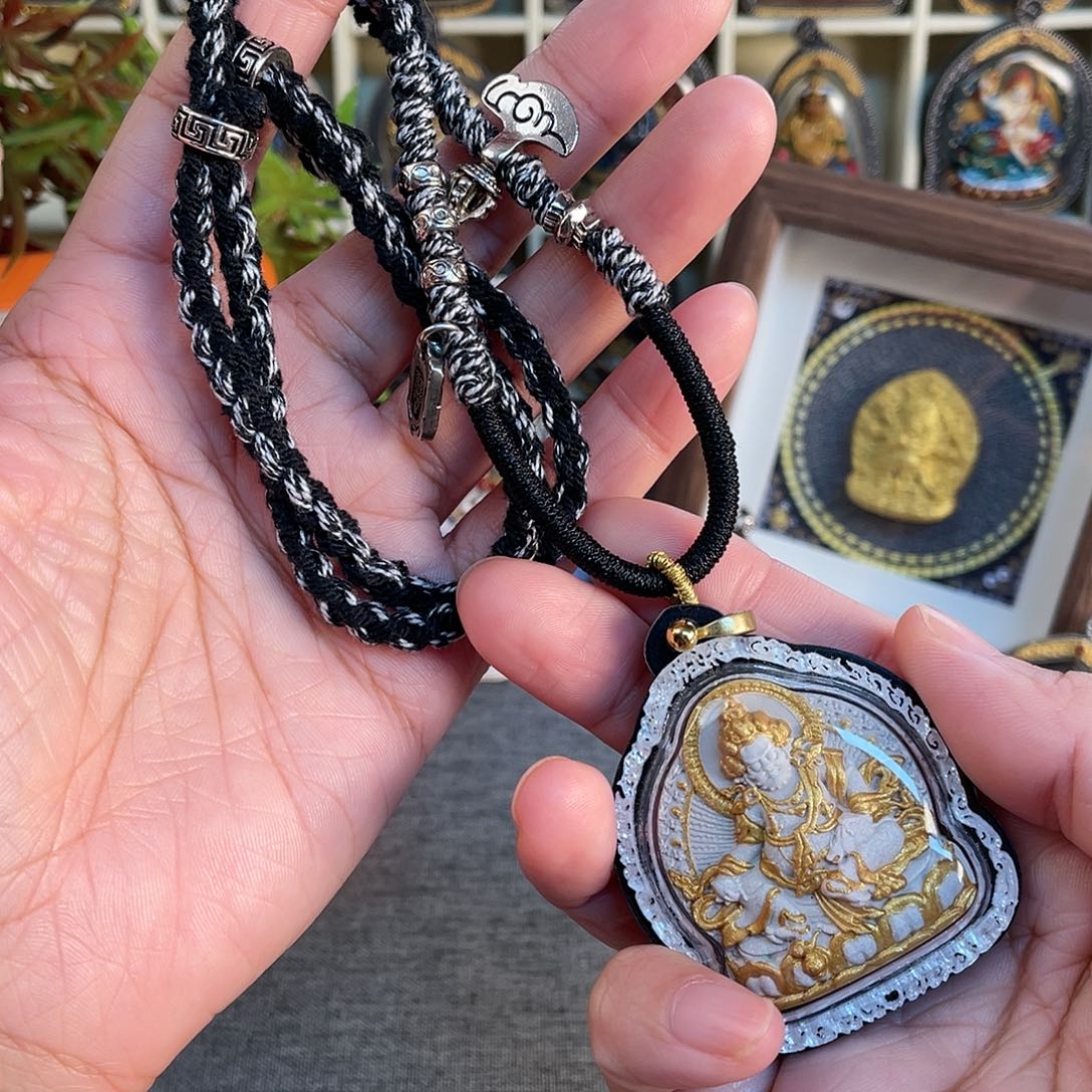 泥塑黄老爷擦擦+绑绳