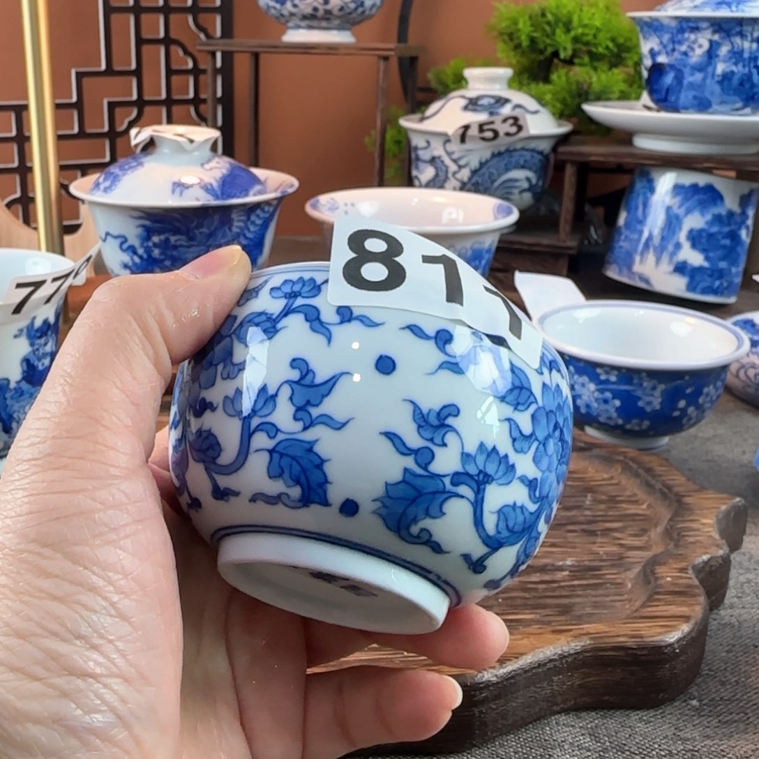 景德镇陶瓷手绘茶器811