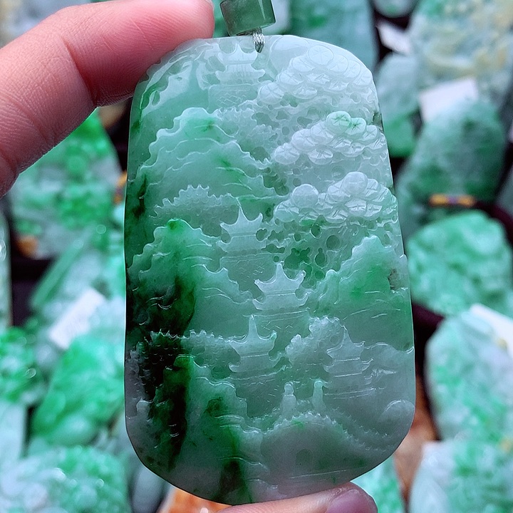 翡翠吊坠(不含链)未镶嵌