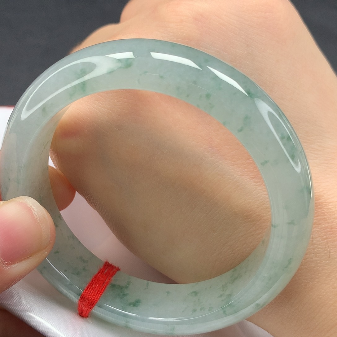 未镶嵌手镯翡翠，13号小轮胎