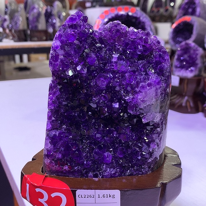 紫晶大型摆件（非配饰）未镶嵌蛋