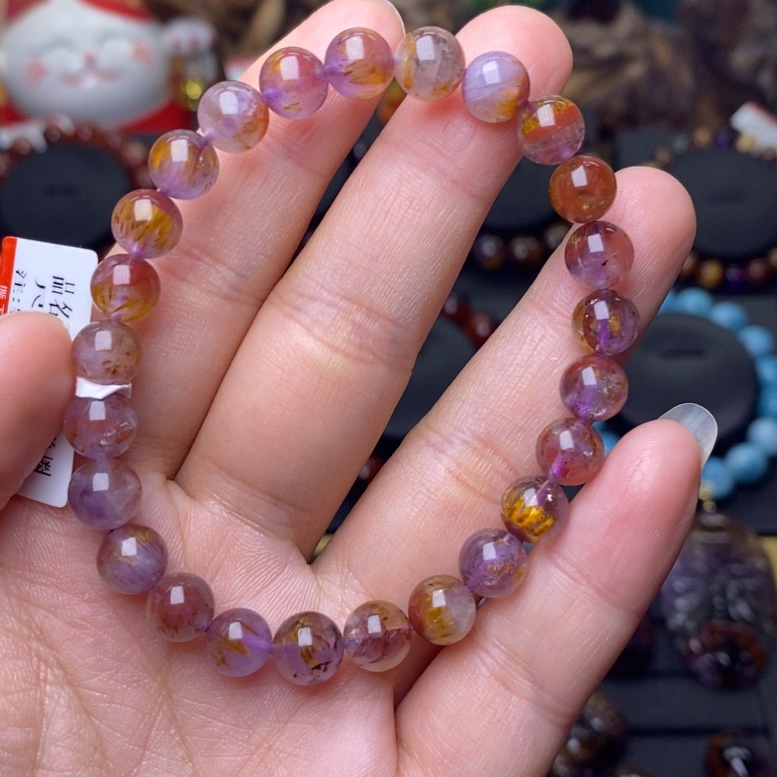 水晶A019极光23单圈7m未镶嵌