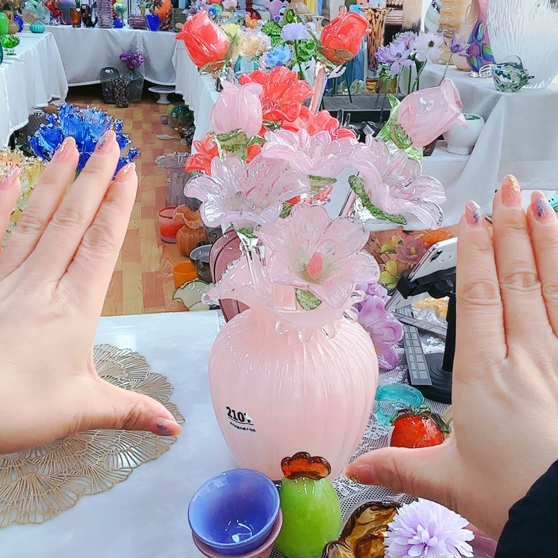 6花1瓶安妮家花瓶花器摆件