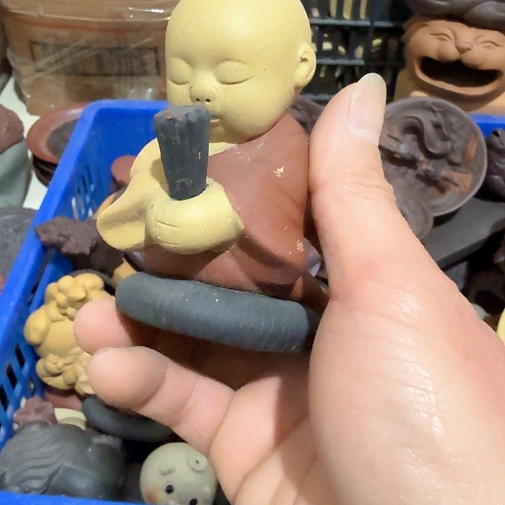 紫砂茶宠七***安雕塑瑕疵茶宠