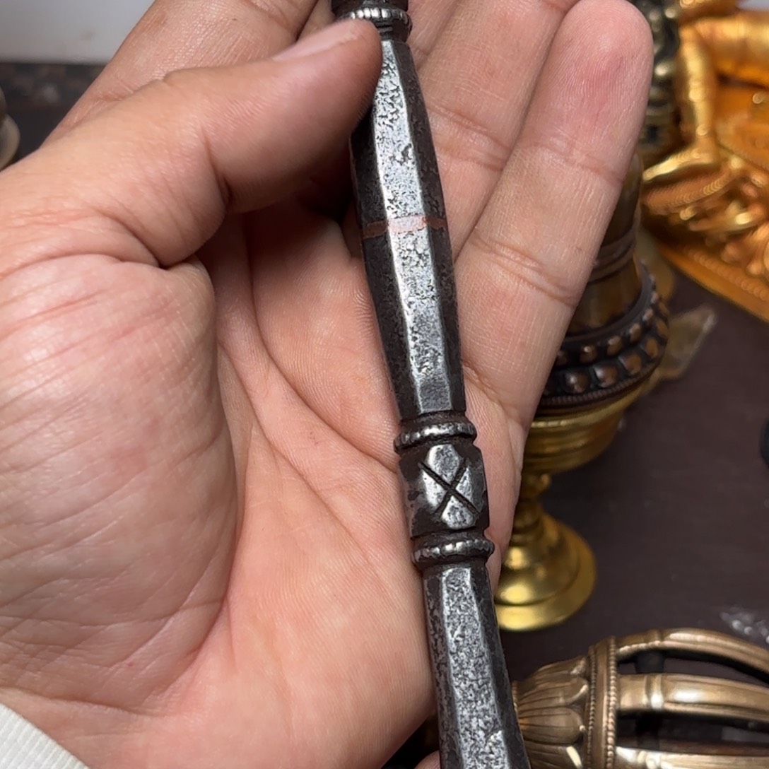 津***爷铜星月菩提挂件菩提