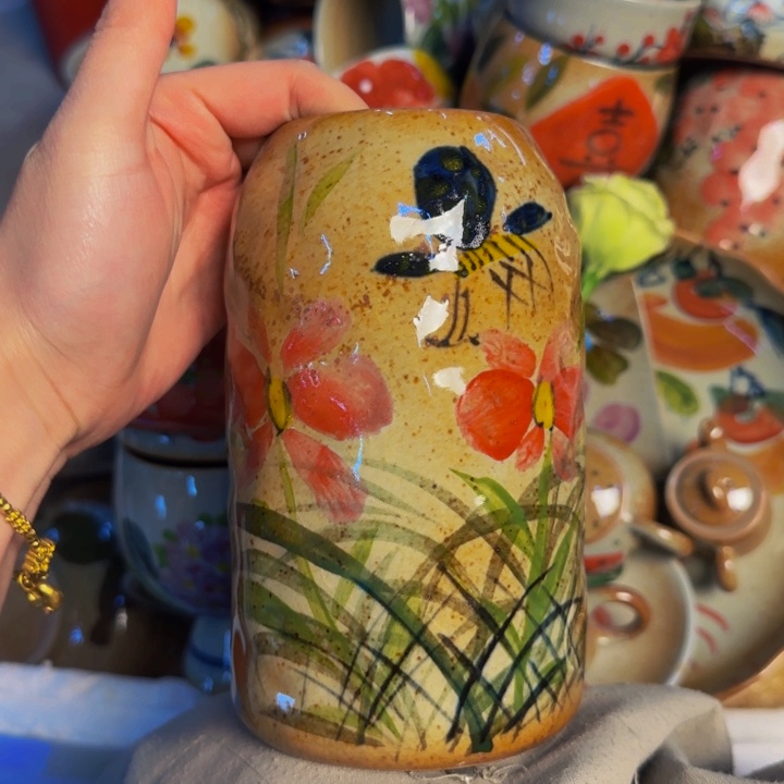 瓷片景德镇陶瓷手工手绘