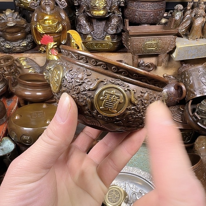 铜材质文玩摆件装饰